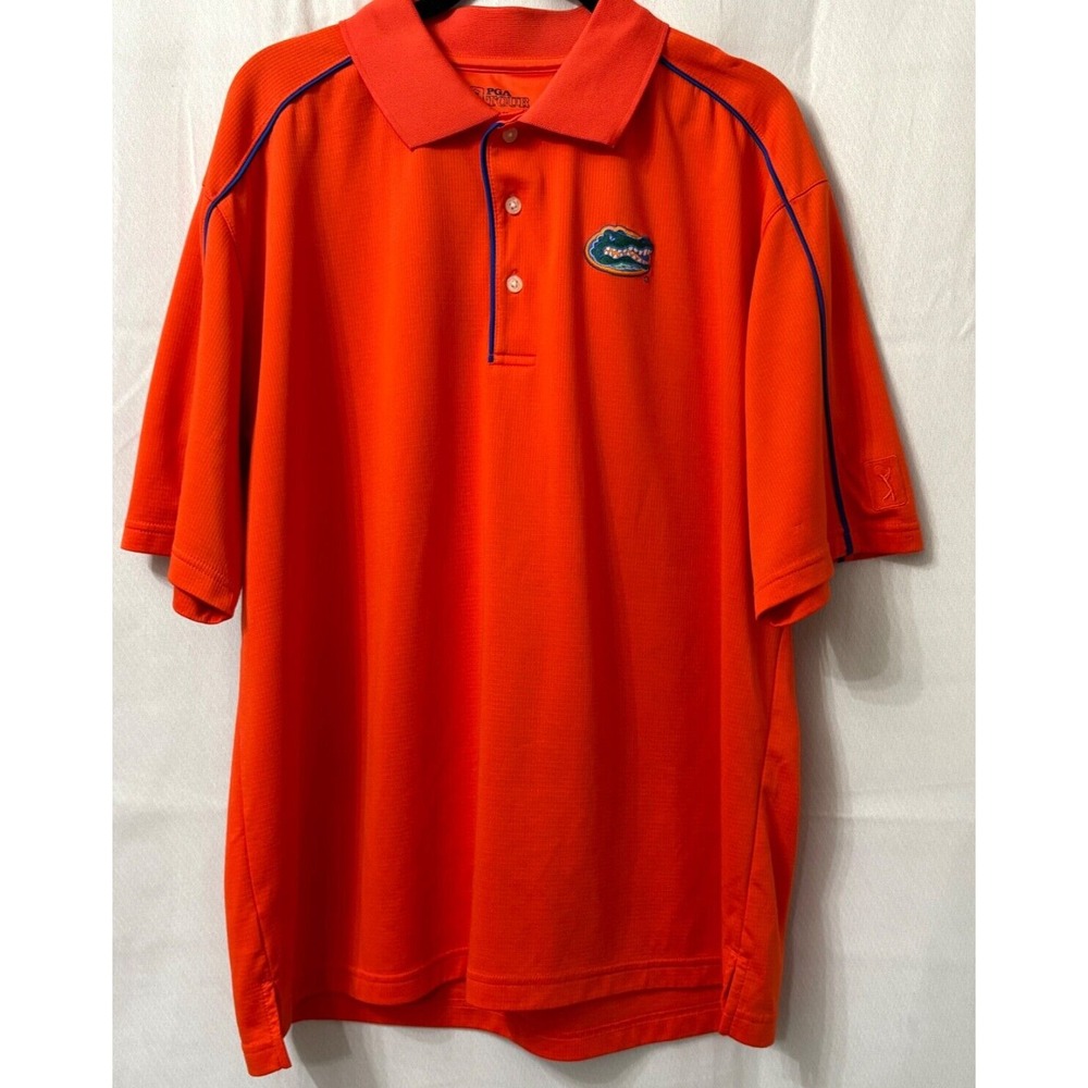 Florida Gators UF UNIVERSITY OF FLORIDA PGA‎ Tour Golf Polo Shirt Men's Size XL